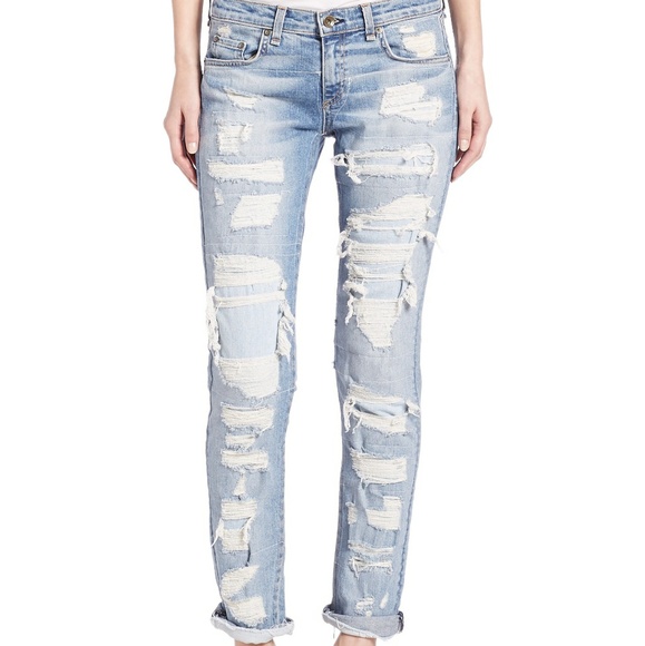 rag and bone distressed jeans